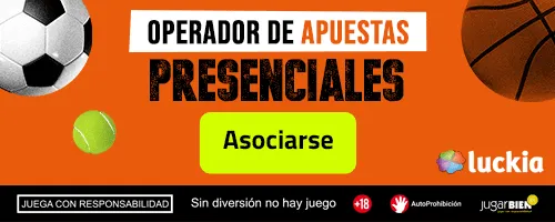 Luckia RENUEVA su imagen publicitaria en INFOPLAY para promocionar apuestas presenciales para bares o salones