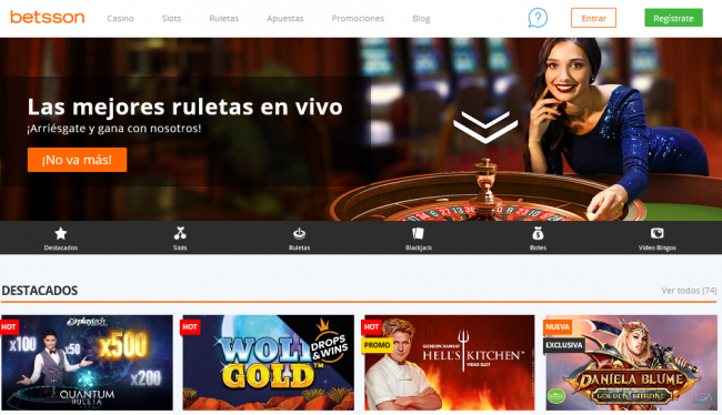  BETSSON records a 16% increase in casino revenue during the first quarter of 2021
