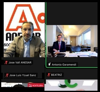 José Vall participa con la CEOE en el análisis de las propuestas gubernamentales con relación a los ERTES