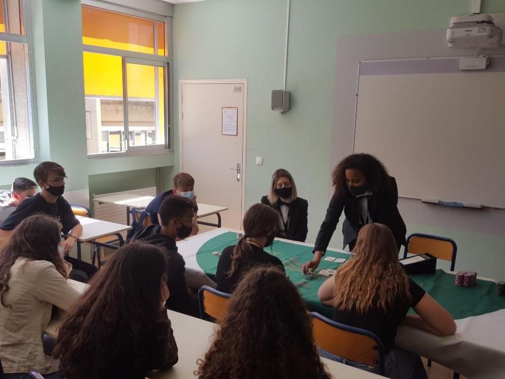 Montecarlo Société des Bains de Mer introduces its job development opportunities to schools (Pictures)