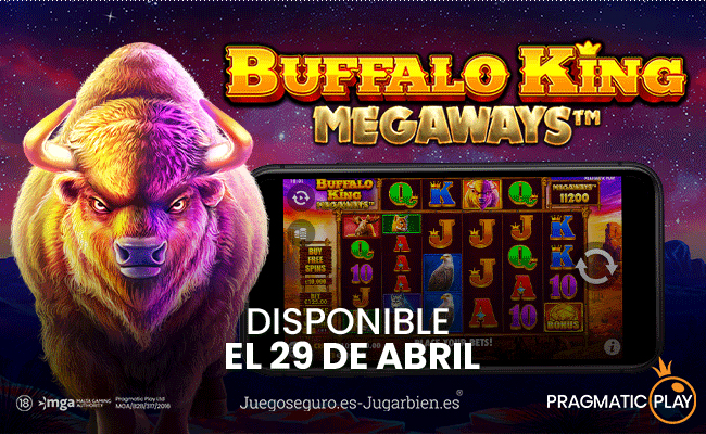 Nueva y potente imagen publicitaria de  PRAGMATIC PLAY en INFOPLAY