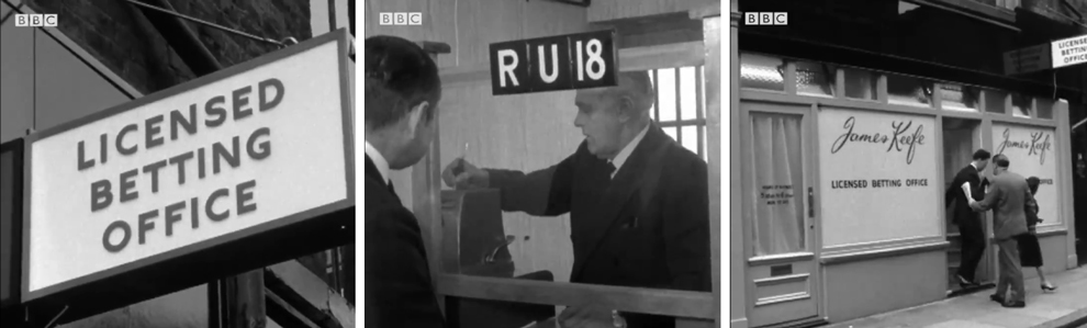  Se cumplen 60 años de una buena idea: Legalizar  las tiendas de apuestas en el Reino Unido 
(VÍDEO DEL ARCHIVO DE LA BBC)