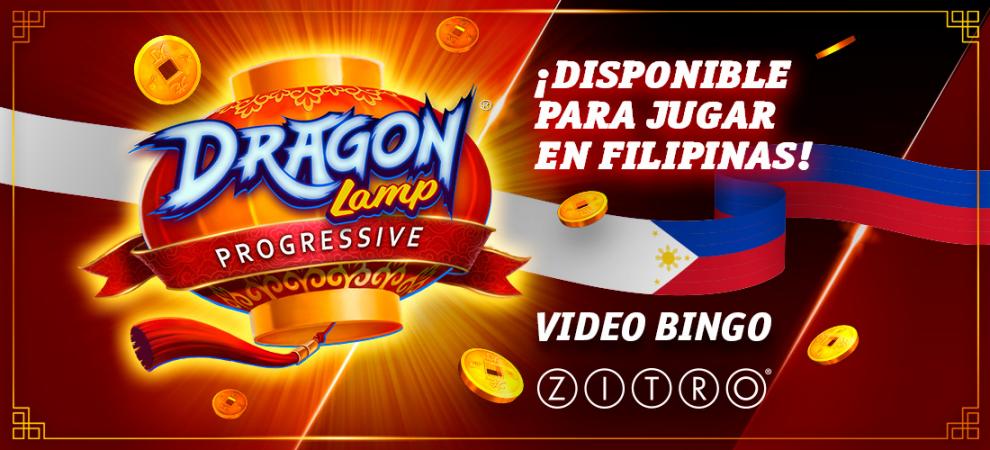 ZITRO lleva su exitoso Video Bingo DRAGON LAMP a Filipinas