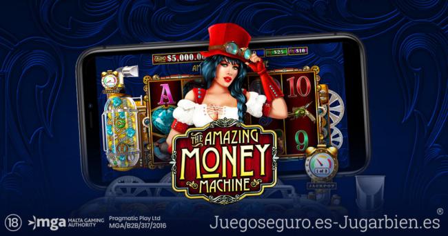 Así es la nueva Slot de PRAGMATIC PLAY: THE AMAZING MONEY MACHINE