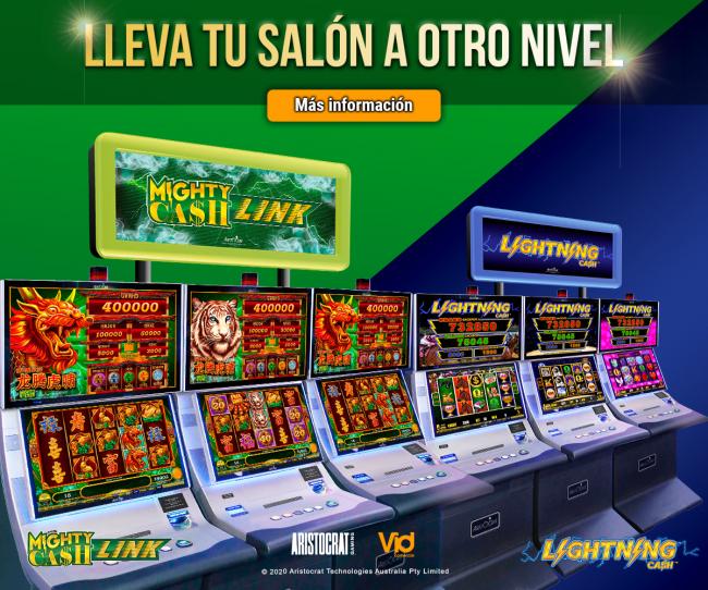  ARISTOCRAT renueva la campaña publicitaria del súper hit Mighty Cash Link™ en INFOPLAY
