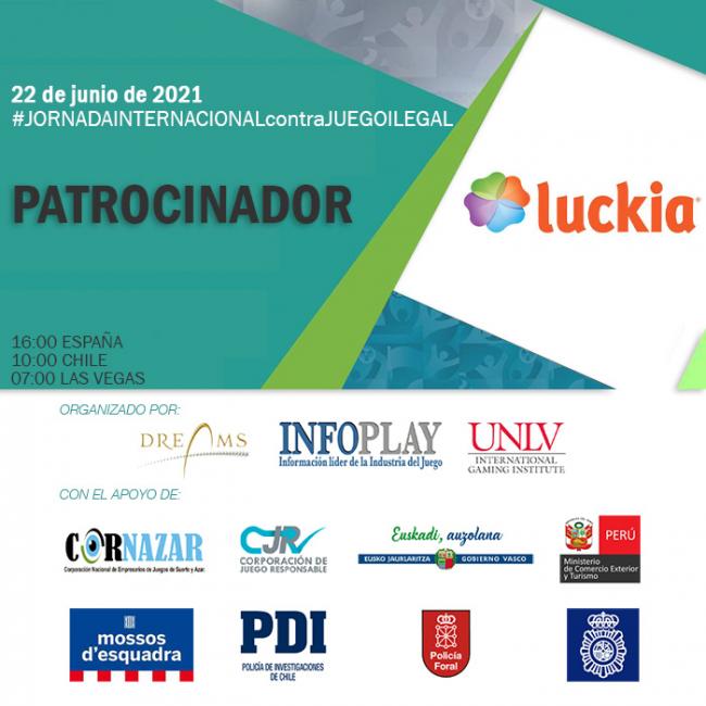 LUCKIA suma su apoyo a la Primera Jornada Internacional contra el Juego Ilegal