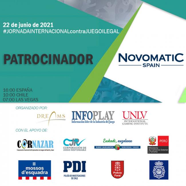  NOVOMATIC Spain se convierte en patrocinador de la Primera Jornada Internacional contra el Juego Ilegal