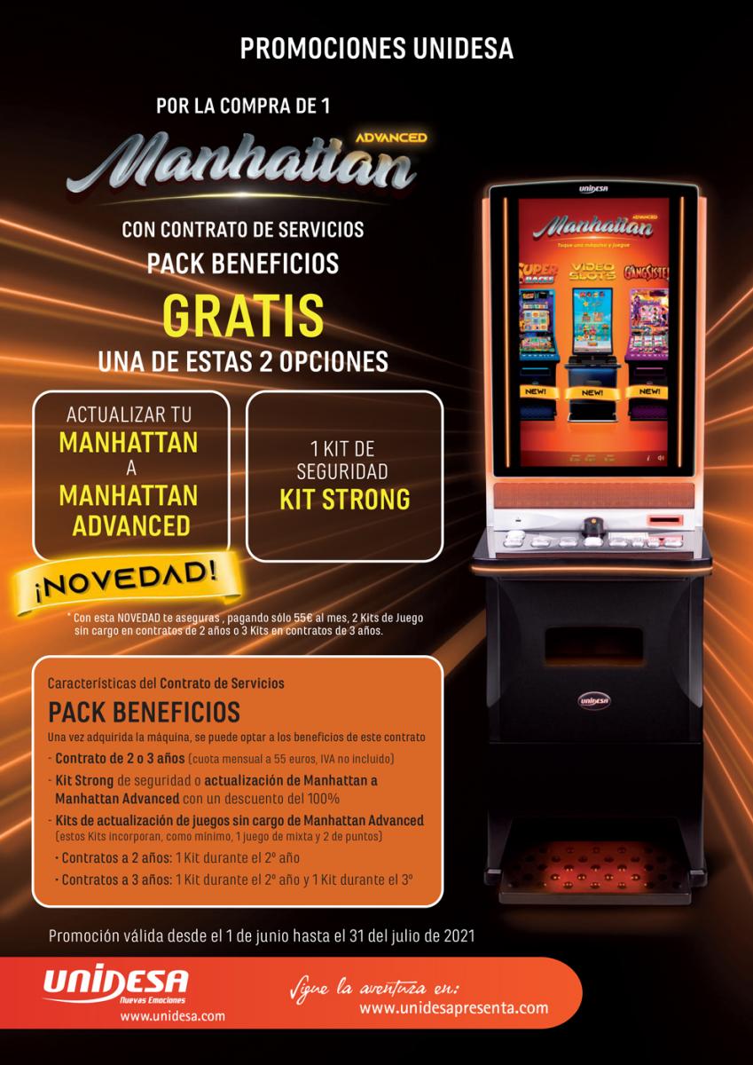  ¡Nueva promoción UNIDESA!
 Actualiza GRATIS tu MANHATTAN a MANHATTAN ADVANCED con la compra del Pack Beneficios