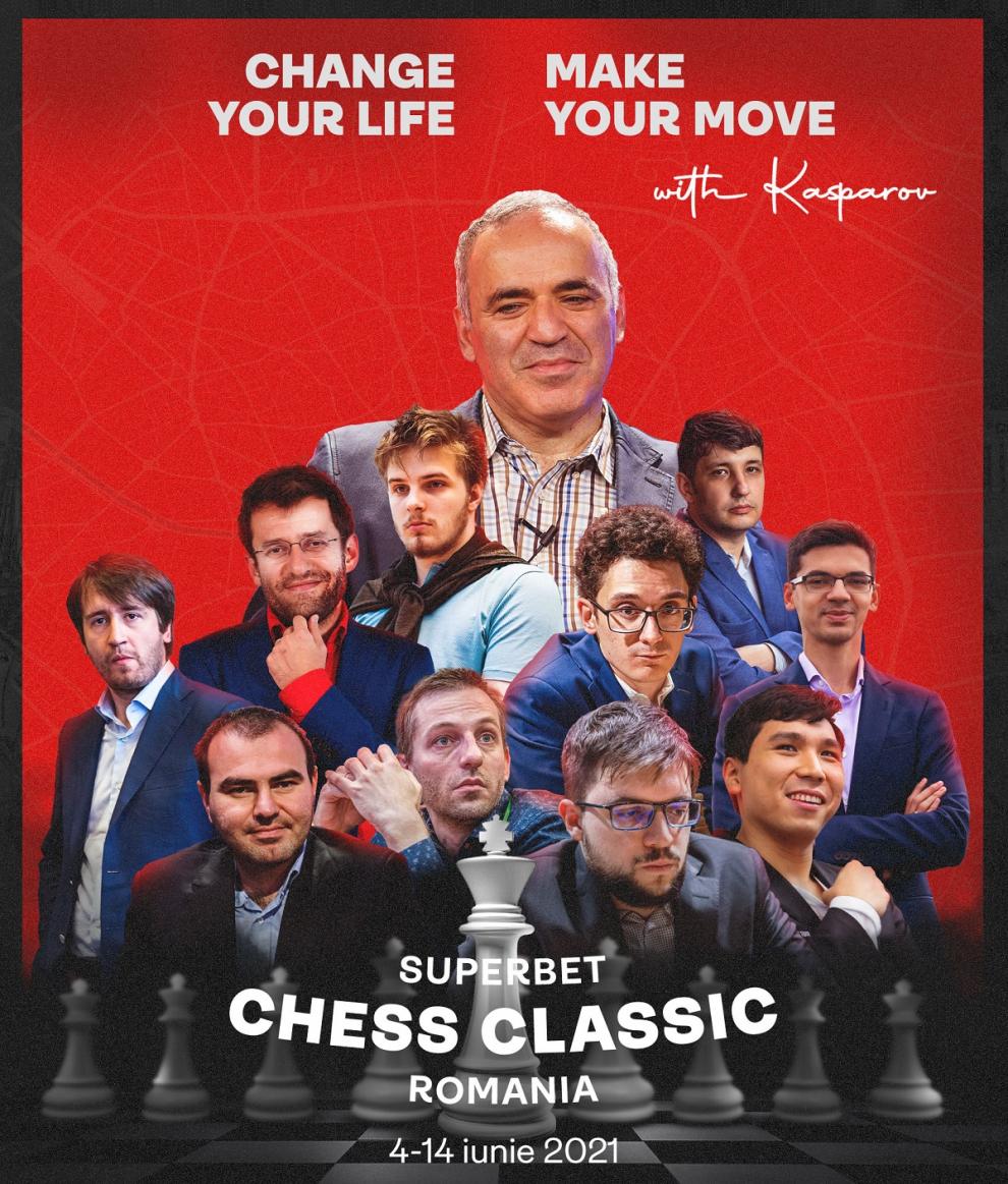  Superbet y el fenómeno de moda, el ajedrez: patrocinador principal del Chess Classic Romania 2021