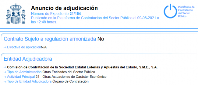 PATROCINIO CASAS DE APUESTAS: El juego del Estado sigue aprovechándose del veto al juego privado y cierra otro patrocinio deportivo