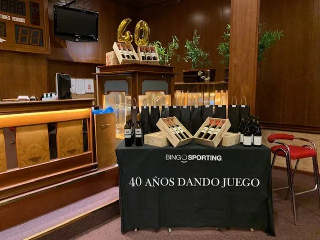 Grupo Menéndez anuncia el 40 aniversario de BINGO SPORTING, su sala de bingo más longeva