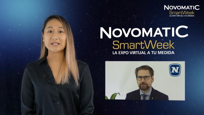 NOVOMATIC SMARTWEEK ESTÁ AL CAER. Vídeo y tutorial para seguir la presentación
