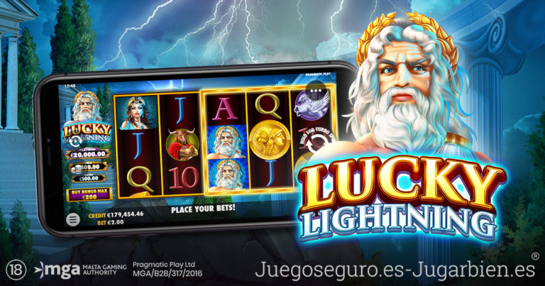 PRAGMATIC PLAY, también puede ser clásico... llega su nueva slot Lucky Lightning
