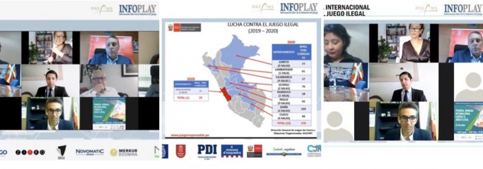 Primer VÍDEO de la JORNADA INTERNACIONAL CONTRA EL JUEGO ILEGAL: Manuel Antonio San Román, Ministerio de Comercio Exterior y Turismo de Perú