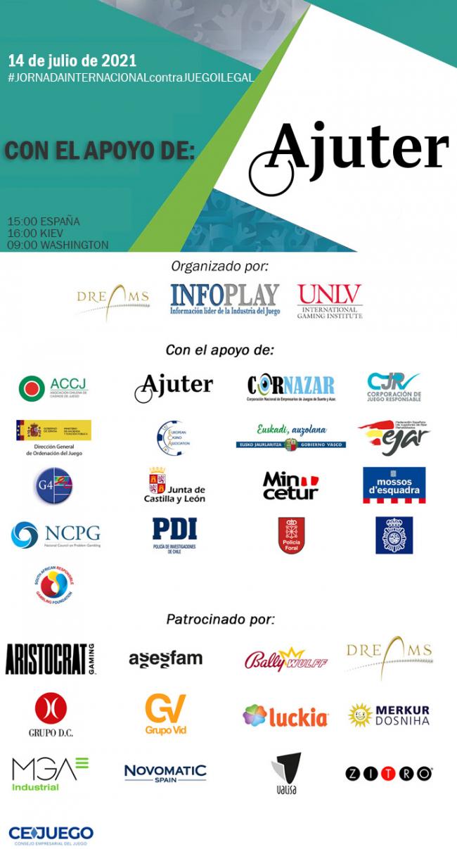  AJUTER, Asociación de Jugadores en Terapia de Chile, respalda la Segunda Jornada Internacional contra el Juego Ilegal