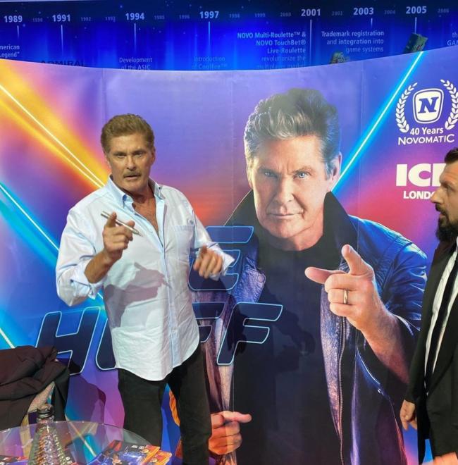  El actor David Hasselhoff firmará autógrafos hoy 8 de julio en el Casino Admiral de Tomares