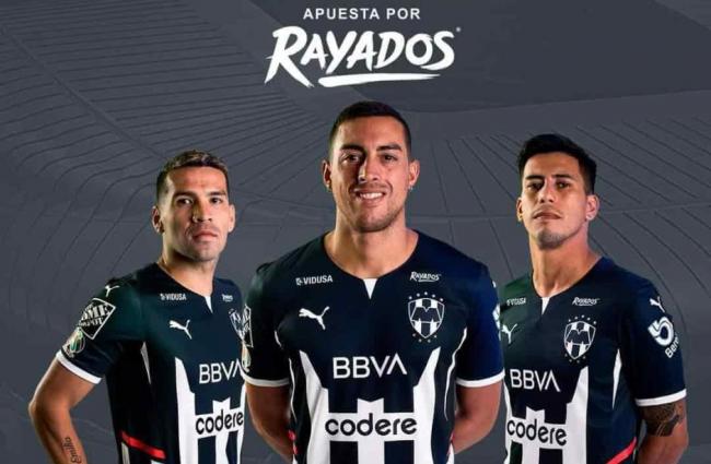 Codere ya brilla en la camiseta del Rayados de Monterrey