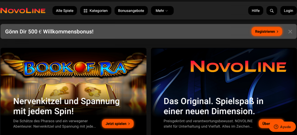 LÖWEN ENTERTAINMENT lanza en Alemania la oferta online NOVOLINE