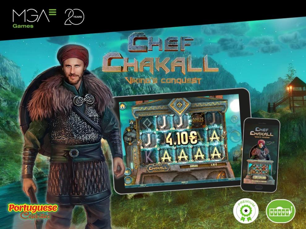 Chef Chakall se convierte en la nueva Portuguese Celebrities de MGA Games