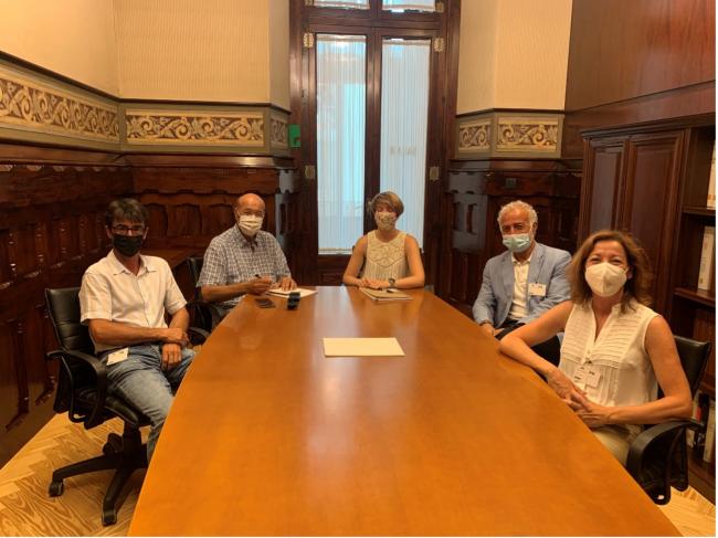 EUROPER se reúne con Joan Carles Gallego, Portavoz de economía y empresa de Catalunya en Comú-Podem en el Parlament de Catalunya