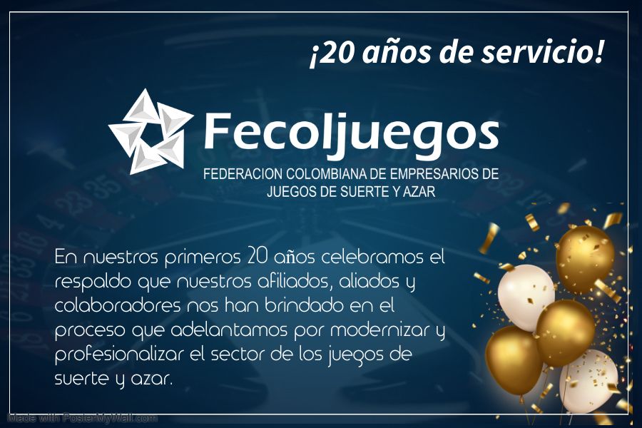 FELICES 20 AÑOS FECOLJUEGOS