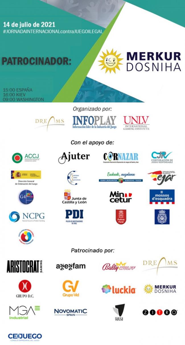 MERKUR DOSNIHA, patrocinador de las Jornadas Internacionales contra el juego ilegal
 