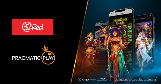 PRAGMATIC PLAY AMPLÍA SU ASOCIACIÓN CON 32RED CON SU CASINO EN VIVO
