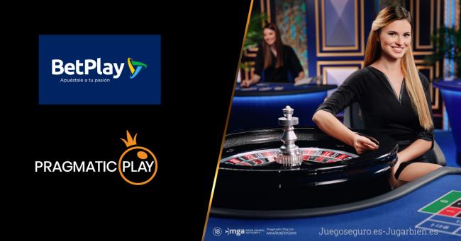 PRAGMATIC PLAY PRESENTA SU OFERTA DE LIVE CASINO CON BETPLAY EN COLOMBIA