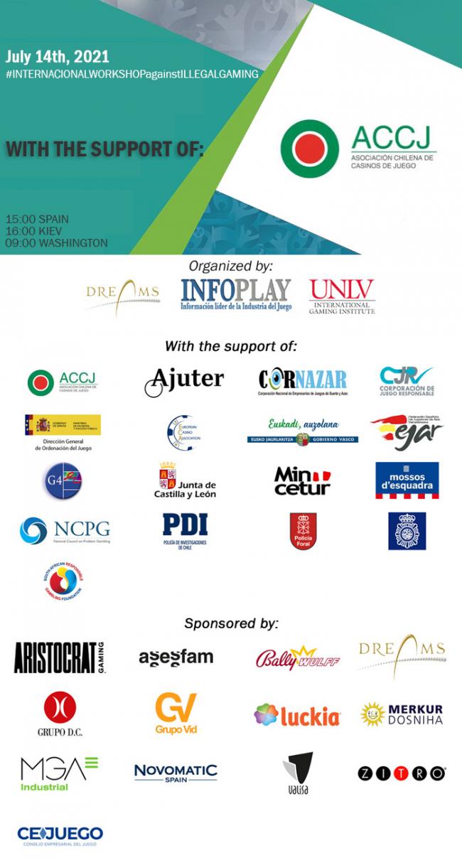  Chilean Association of Casinos (Luckia Gaming Group, Grup Peralada, Dreams, Marina del Sol and Grupo Boldt) join the International Workshop Against Illegal Gaming