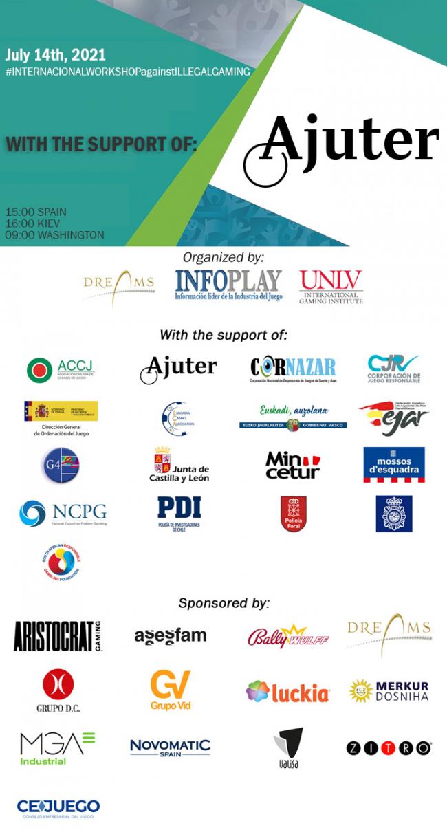AJUTER supports the Second International Workshop Against Illegal Gaming