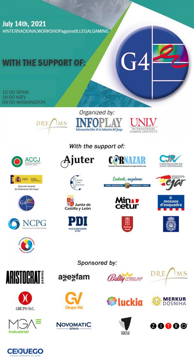 Global Gambling Guidance Group (G4) joins the Second International Workshop Against Illegal Gaming