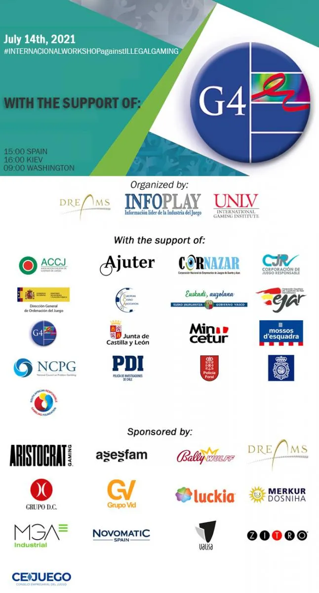 Global Gambling Guidance Group (G4) joins the Second International Workshop Against Illegal Gaming
