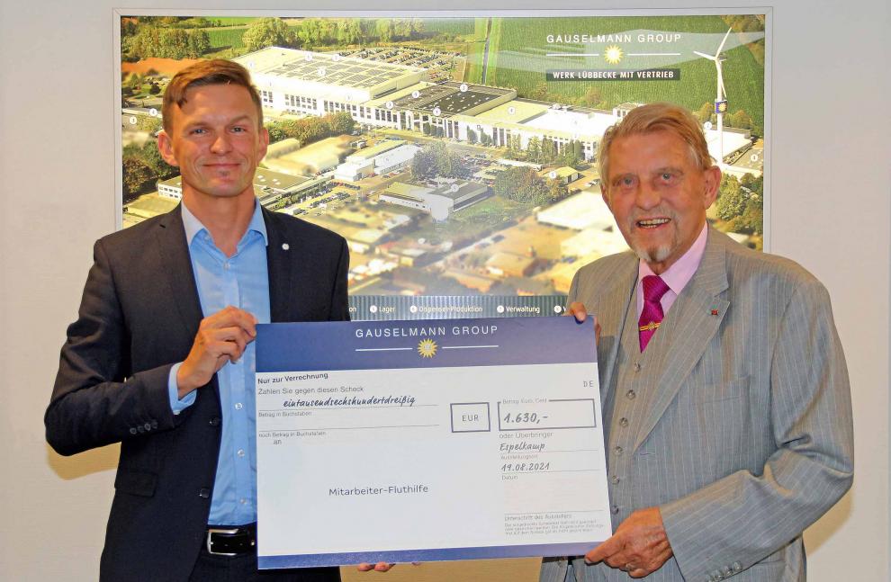 Grupo Gauselmann, gran solidario tras las terribles inundaciones en Alemania