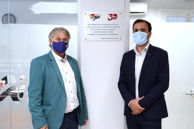 Las fotos del encuentro entre el Ministro Garzón y la directiva de FEJAR