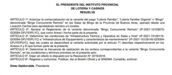 Luz verde a las apuestas online en la Provincia de Buenos Aires