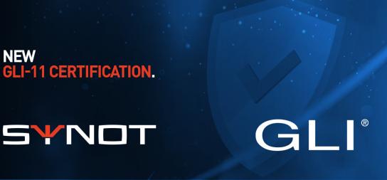 SYNOT GROUP OBTAINED GLI-11 CERTIFICATION