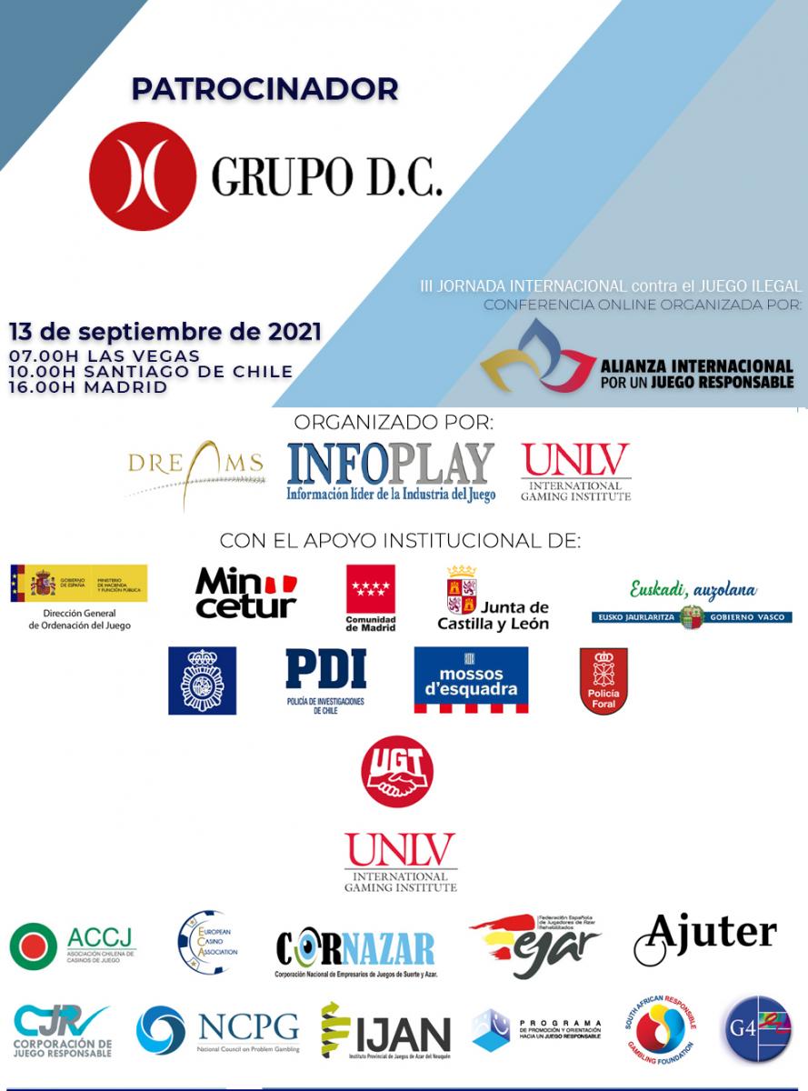 Grupo Díaz Carbajosa se suma a la Tercera y Cuarta Jornada Internacional contra el Juego Ilegal