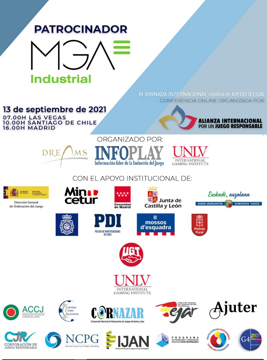 MGA Industrial vuelve a sumarse a la Tercera y Cuarta Jornada Internacional contra el Juego Ilegal
