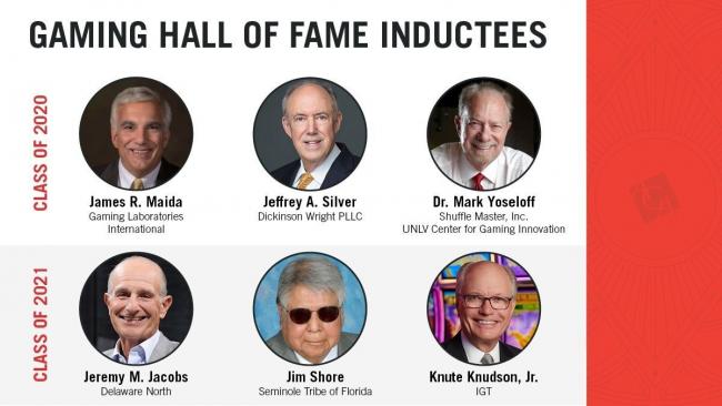 American Gaming Association Announces Gaming Hall of Fame Inductees
