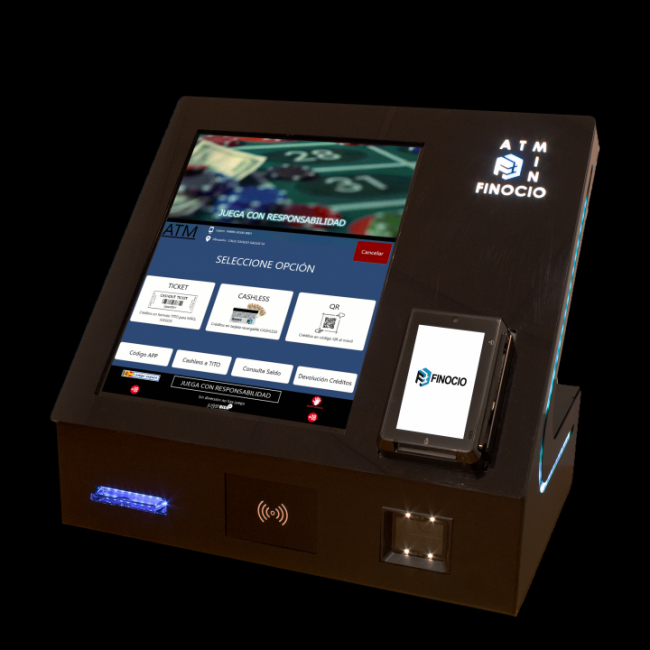 FINOCIO LANZA LA ATMMINI 500 DE LA MANO DE INFINITY GAMING