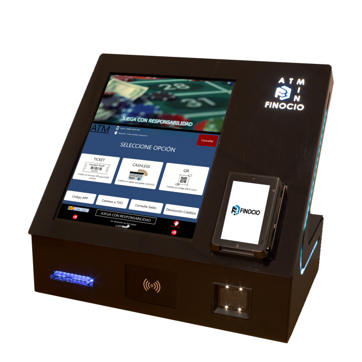 FINOCIO LANZA LA ATMMINI 500 DE LA MANO DE INFINITY GAMING