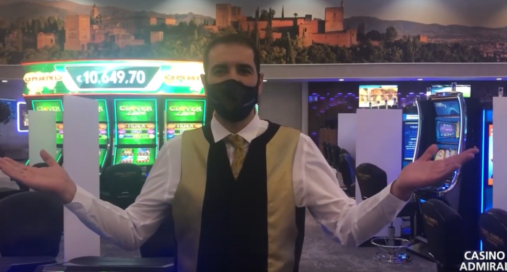 Los trabajadores del Casino Admiral Granada muy ilusionados en la reapertura: VÍDEO