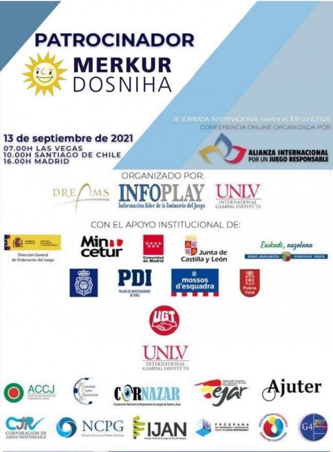 MERKUR DOSNIHA, siempre presente en la lucha por el juego responsable y contra el juego ilegal