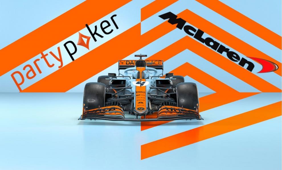  Entain crea contenido exclusivo de McLaren Racing a través de sus marcas PartyCasino y partypoker