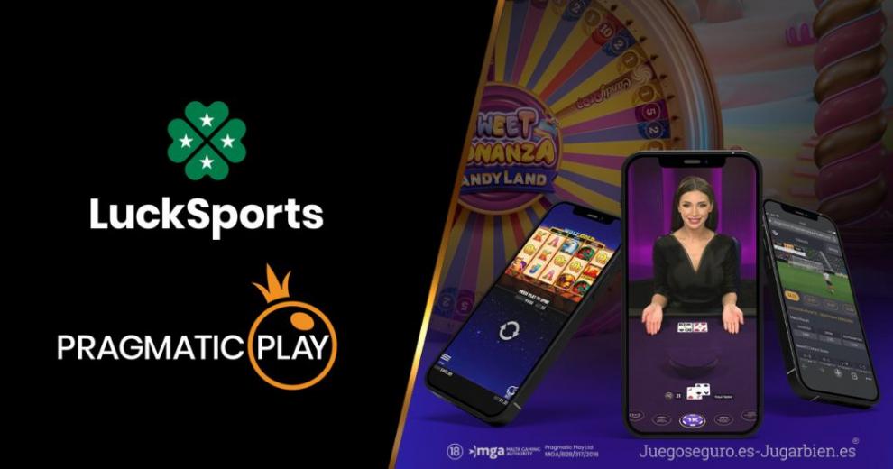 PRAGMATIC PLAY reaches an important distribution agreement with LUCKSPORTS in Brazil