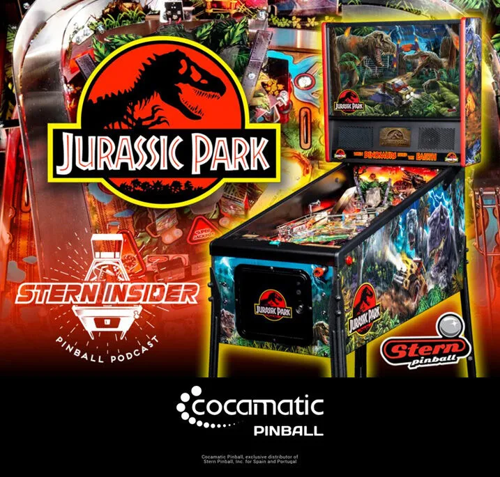 COCAMATIC presenta JURASSIC PARK PIN VÍDEO