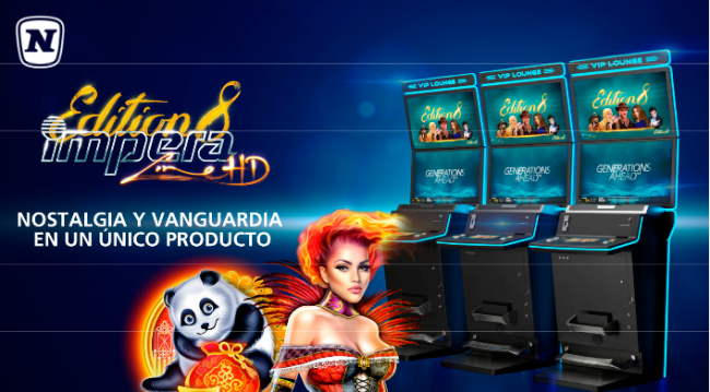 NOVEDAD NOVOMATIC LÍNEA IMPERA