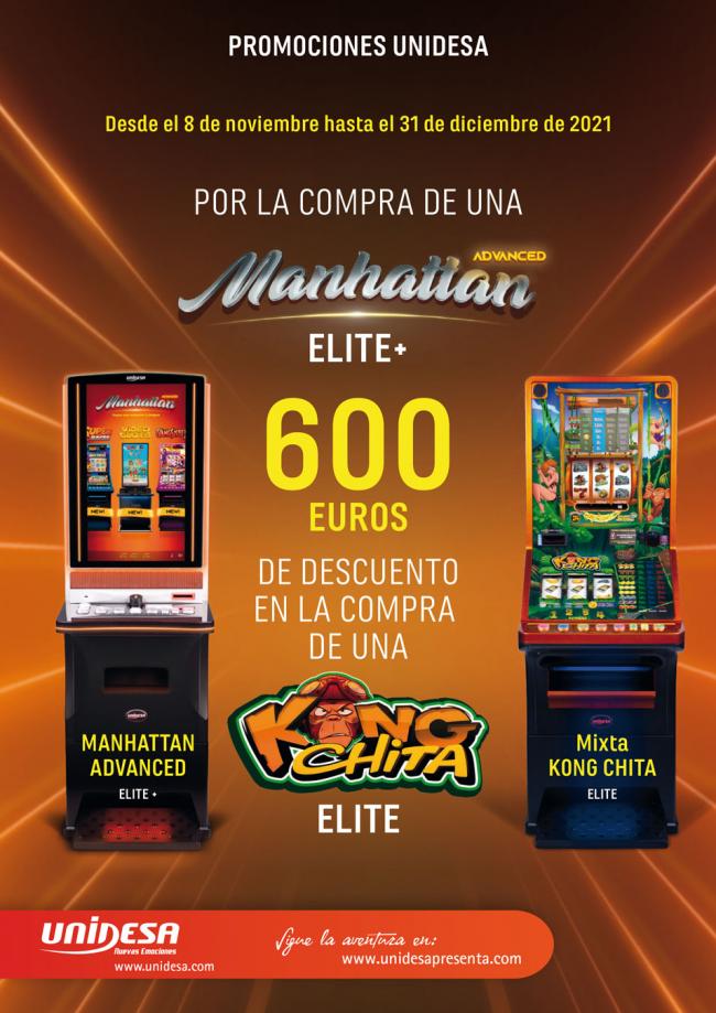 Gran comienzo de semana!! SÚPER PROMOCIÓN Unidesa MANHATTAN ADVANCED (Elite+) y KONG CHITA (mixta)
