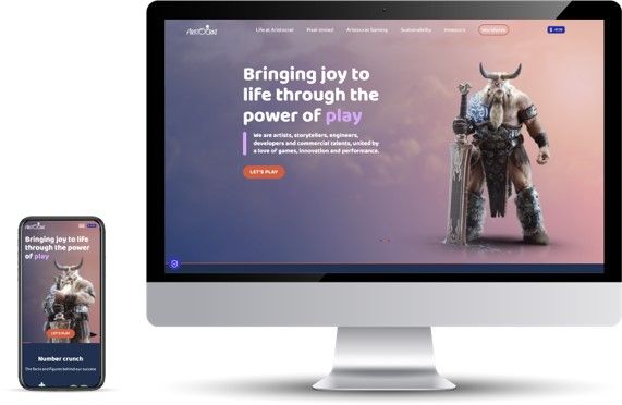 Aristocrat renueva su sitio web con funciones y contenidos