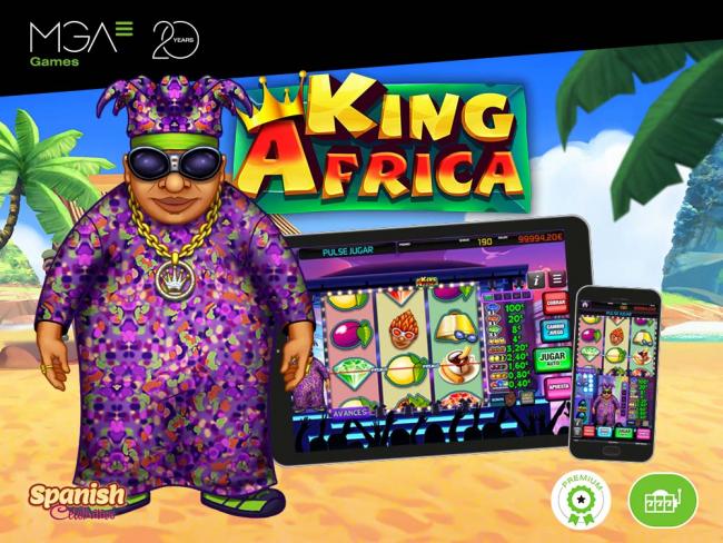  MGA Games lanza una nueva slot de su serie Spanish Celebrities: King África (vídeo)